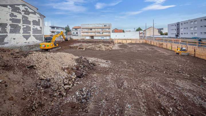 Préparation site après démolition Montmorin