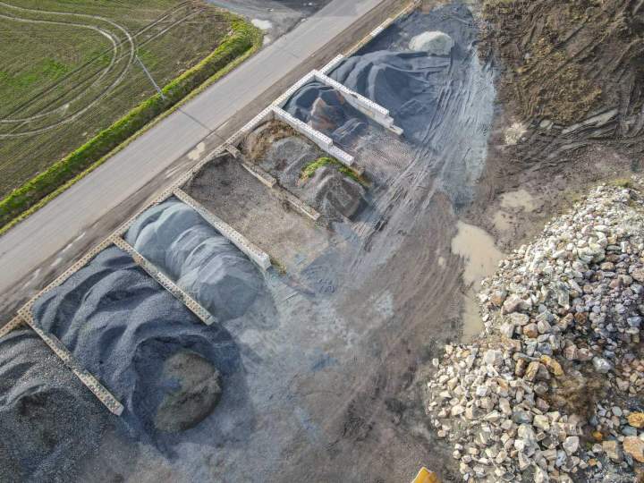 Livraison matériaux de construction sur site Montmorin